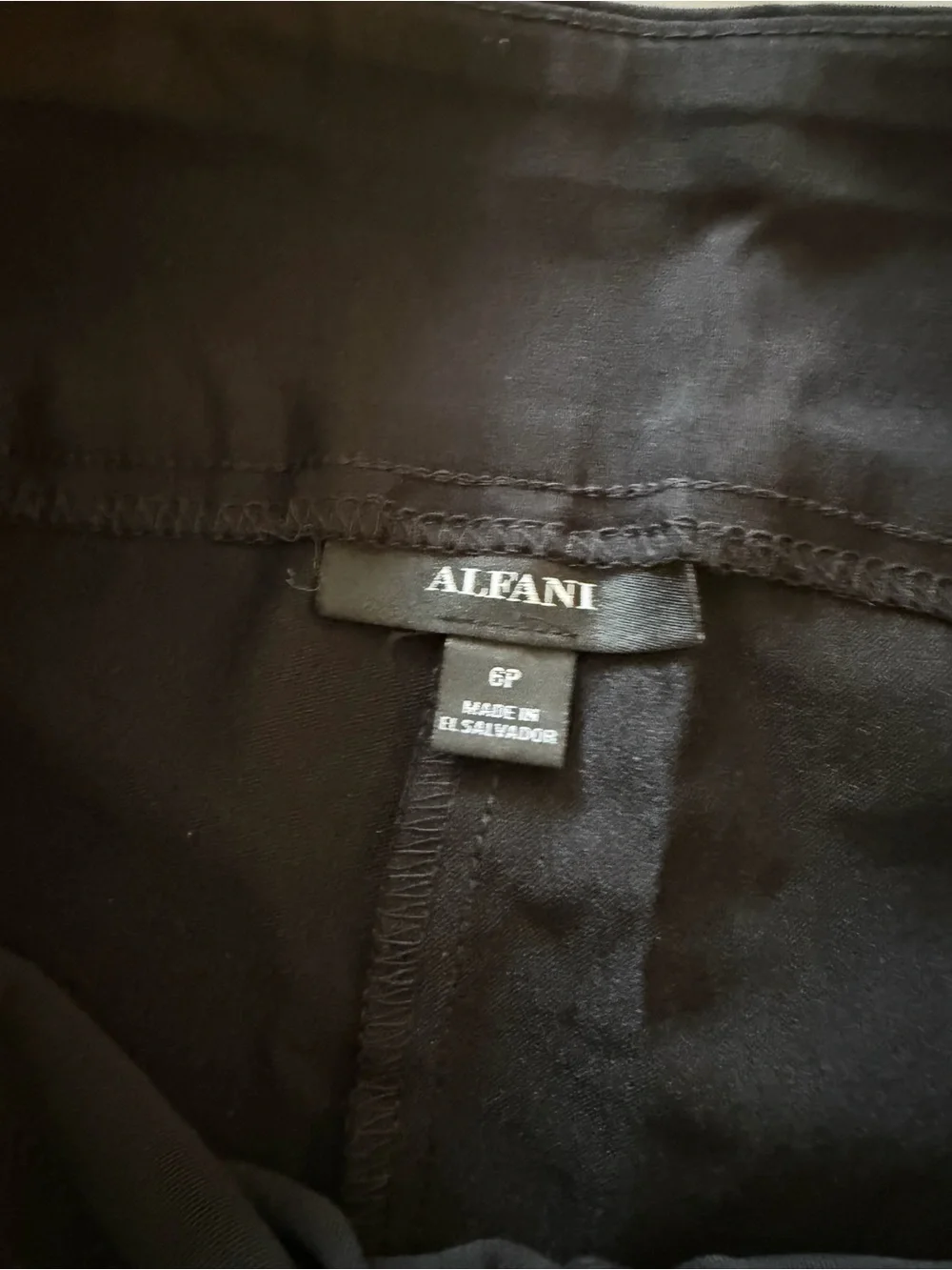 NWT Alfani Black Women's dress pants - Straight Leg
